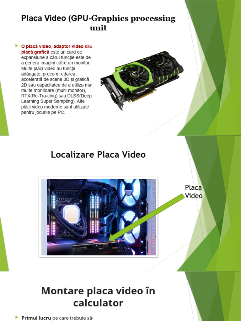 Placa Video (GPU-Graphics Processing Unit) | PDF