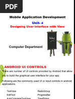 Mobile Application Development Chapter 4