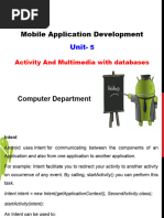 Mobile Application Development Chapter 5