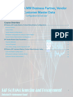 Vendor Master Data Configuration Guide | PDF | Computing | Business