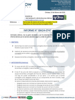 Informe #ISM2024-0747CRB - AGROLMOS (Desmontaje Pozo 06) X
