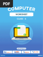 Computer Worksheet