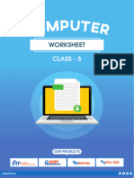 Computer Worksheet