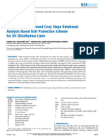 11 - 2023 - Fault Current Improved Grey Slope Relational Analysis Based Unit Protection Scheme For DC Distribution Lines