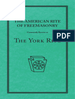 Anonymous - The American Rite of Freemasonry Or, The York Rite