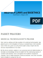 MEDTECH LAWS and BIOETHICS