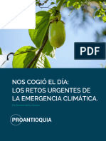 Nos Cogió El Día. Los Retos Urgentes de La Emergencia Climática - Nota Temática