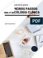 Ebook OS PRIMEIROS PASSOS NA PSICOLOGIA CLINICA