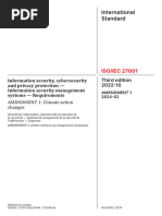 ISO 27001.2022 Info Security MGMT Systems - Requirements - Amd 1.2024