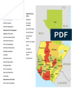 Municipios en Los Que Se Habla Kaqchikel