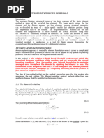 EV408 Methods of Weighted Residuals