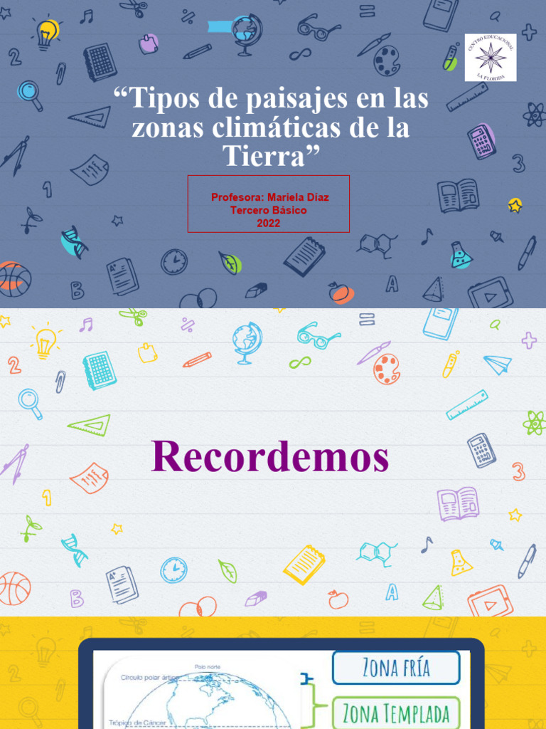 Paisajes en Zonas Climáticas de la Tierra | PDF | Clima | Desierto