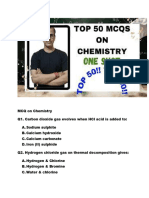 MCQ On Chemistry