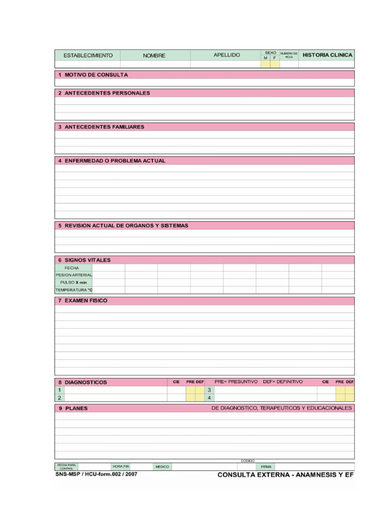 Formulario 002 Consulta Ext | PDF