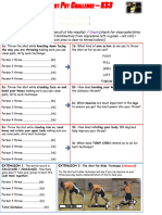 Shot Put assessment