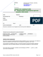 Dossier Candidature BPREA 2024 RL-1