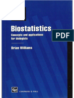 Biostatistics Concepts and Applications For Biologists