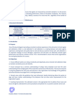 Call Calibration Document