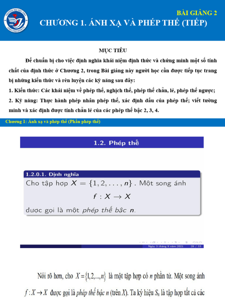Bai Giang 2 | PDF