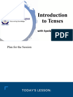 (Lecture - 3) Introduction To Tenses