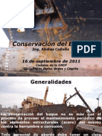 Conservación buque