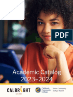 Final Calbright College Academic Catalog 2023 2024 Fall Addendum December 5 2023 v2