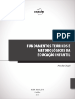 LIVRO Fundamentos Teoricos e Metodologicos para A Educacao Infantil