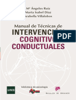 Manual de Tecnicas Cognitivo Conductuales