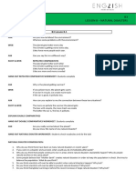 Lesson B3 8 - Natural Disasters
