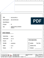 Datos Tecnicos: Cliente Nombre Del Proyecto Orden de Fabricacion #Proyecto