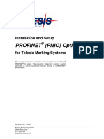 Profinet (PNIO) Option: Installation and Setup