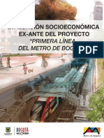 Evaluacion socioecon del Metro