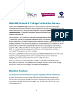 2024 UK School and College Technician Survey