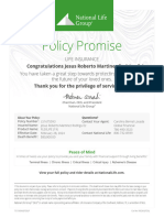 Policy Promise Jesus M