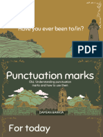 Punctuation Marks