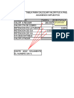 Aplicacion Enexcel para El Calculo de Pagos Asumiento Impuestos