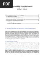 Chapter 5 Discrete Sampling and Analysis of TIme-Varying Signals