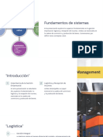 Fundamentos de Sistemas de Logistcia