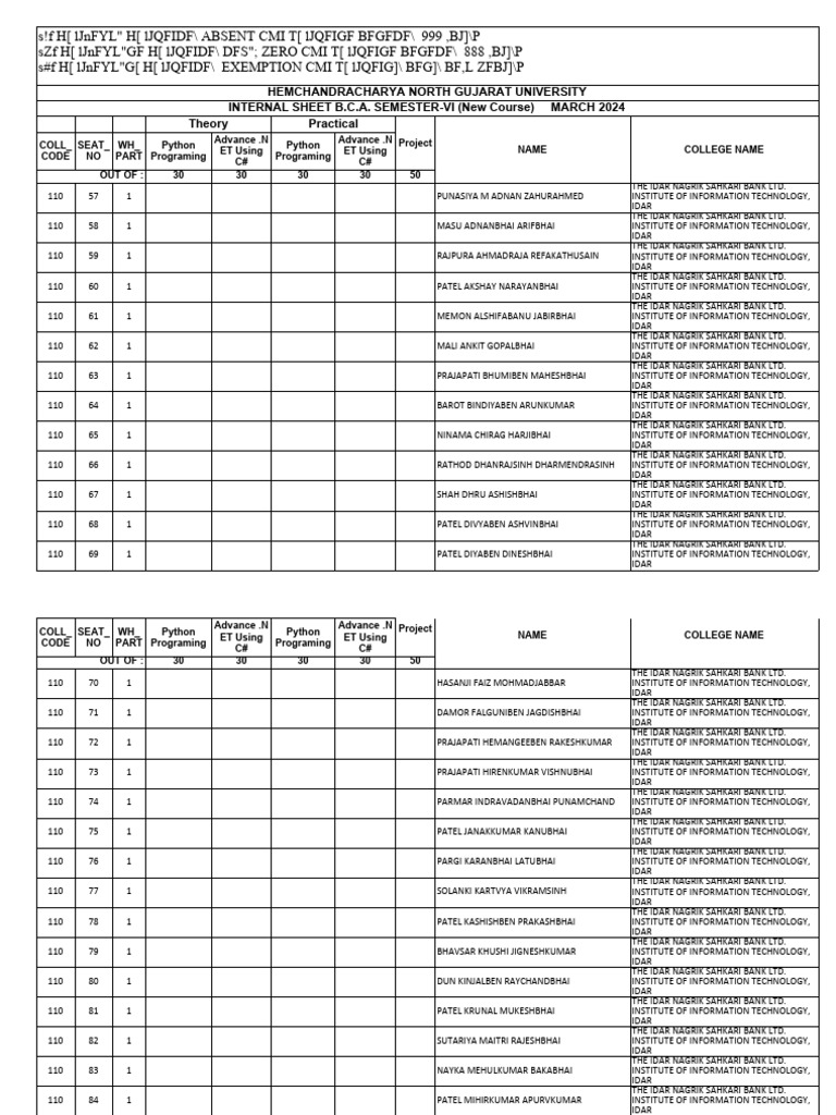 Bcasem6 new int april 2024 pdf computing information technology