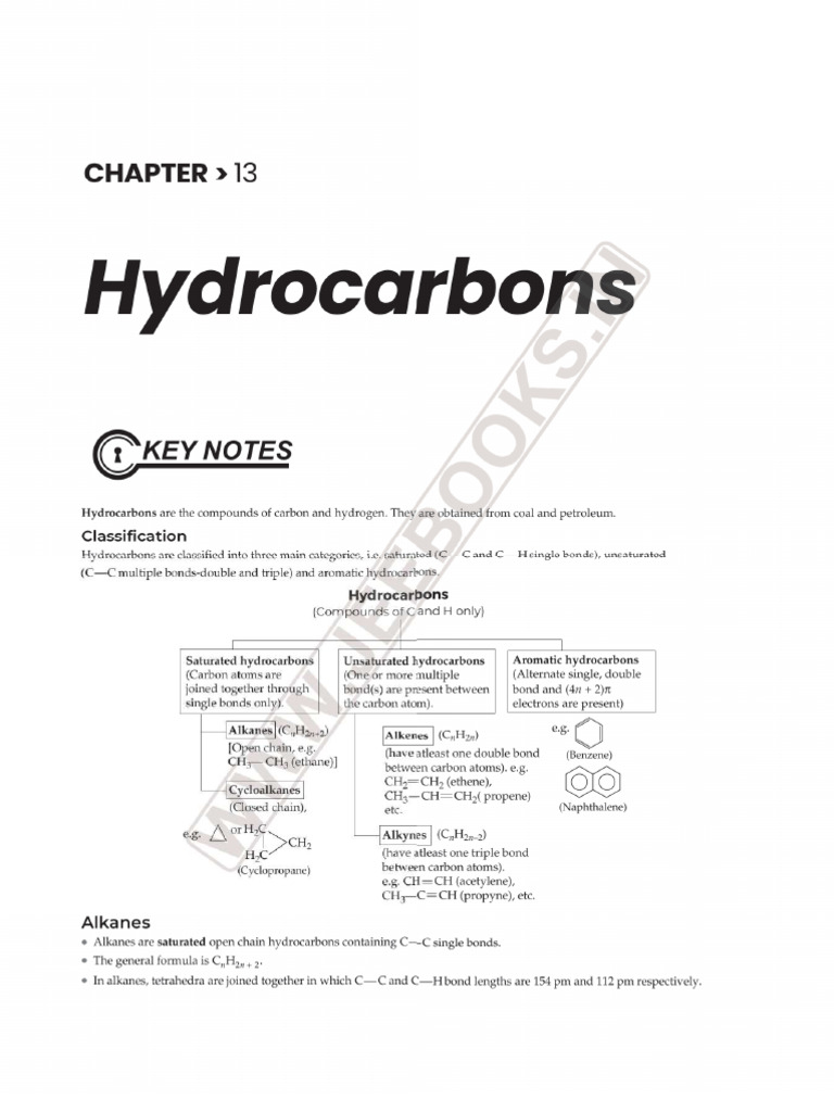 Hydrocarbons | PDF