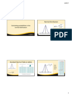 04 Calculating Probabilities Using The Normal Distribution ChristinaSherrer