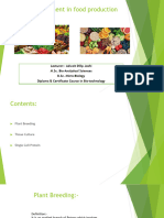 Enhancement in Food Production