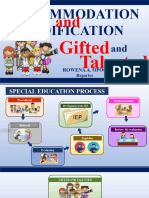Sped Gifted Report