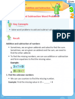 SM - Solve Addition and Subtraction Word Problems