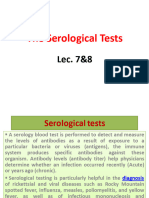 The Serological Tests