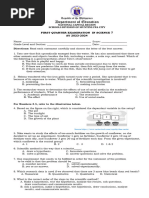 Q1 Science 7 RTP