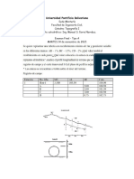 Universidad Pontificia Bolivariana Parcial Final - 2023 Topo 1 - Sem 2 - A-OPORTUNIDAD