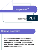 Emprender o Emplearse