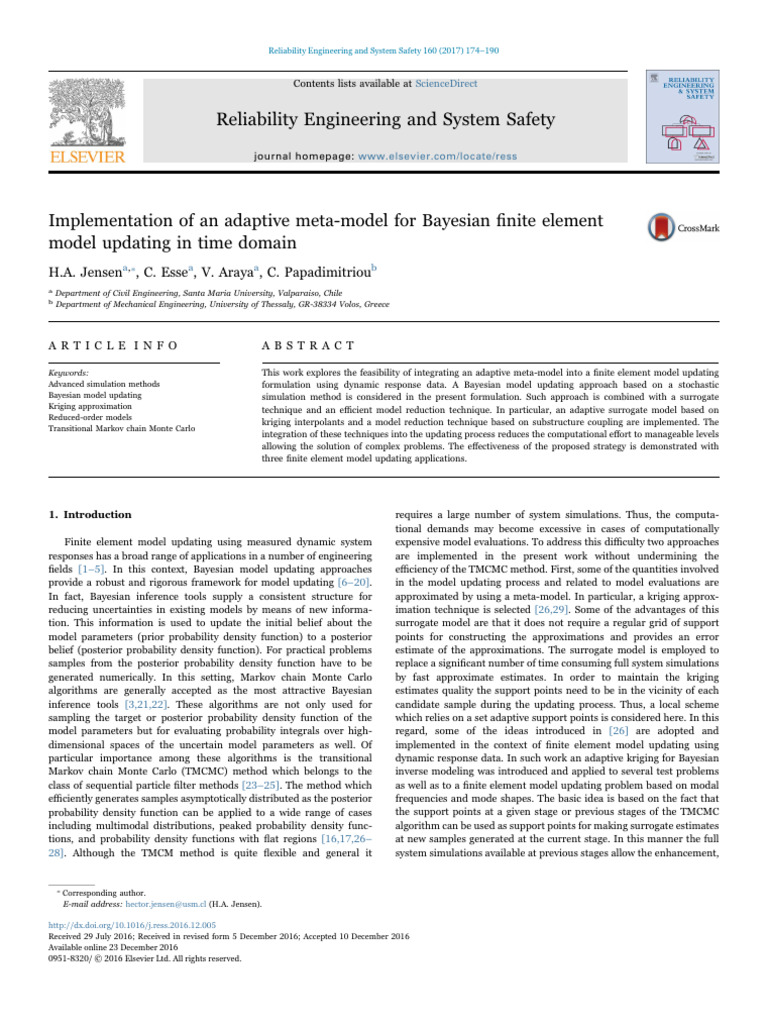 Bayseian time domain pdf bayesian inference monte carlo method