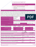 Isolation Permit - Fire Fighting System